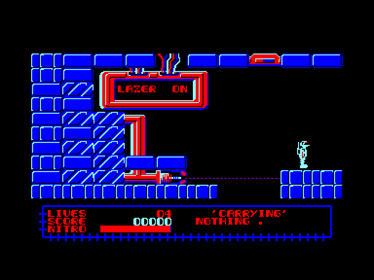 screenshot of the Amstrad CPC game Obsidian by GameBase CPC