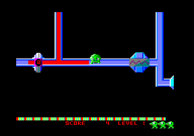 screenshot of the Amstrad CPC game Octoplex by GameBase CPC