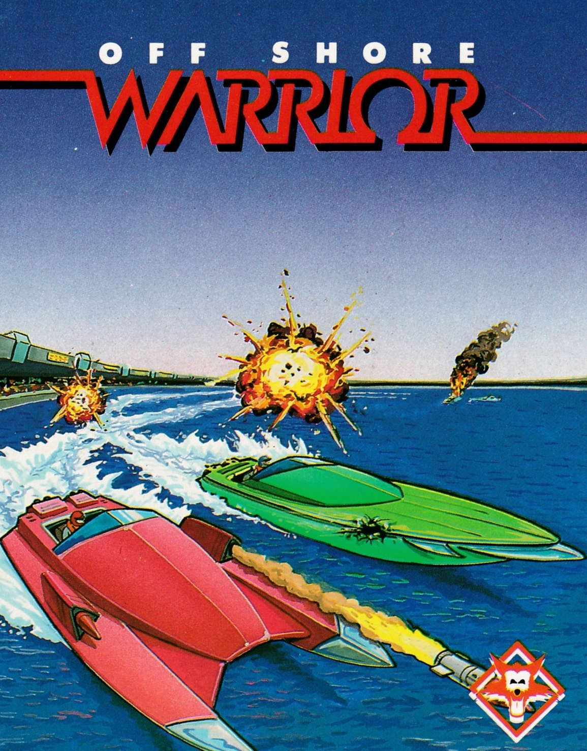 cover of the Amstrad CPC game Off Shore Warrior  by GameBase CPC