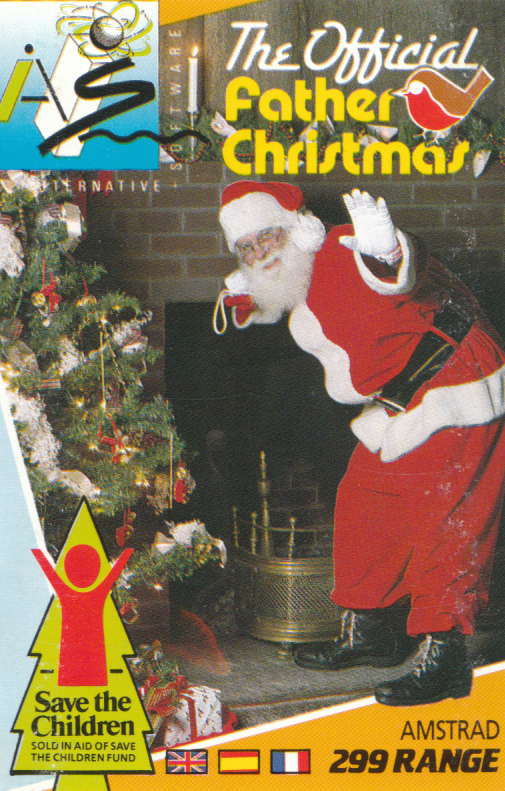 screenshot of the Amstrad CPC game Official Father Christmas Game (the) by GameBase CPC