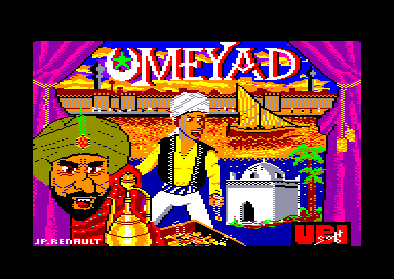 screenshot of the Amstrad CPC game Omeyad by GameBase CPC