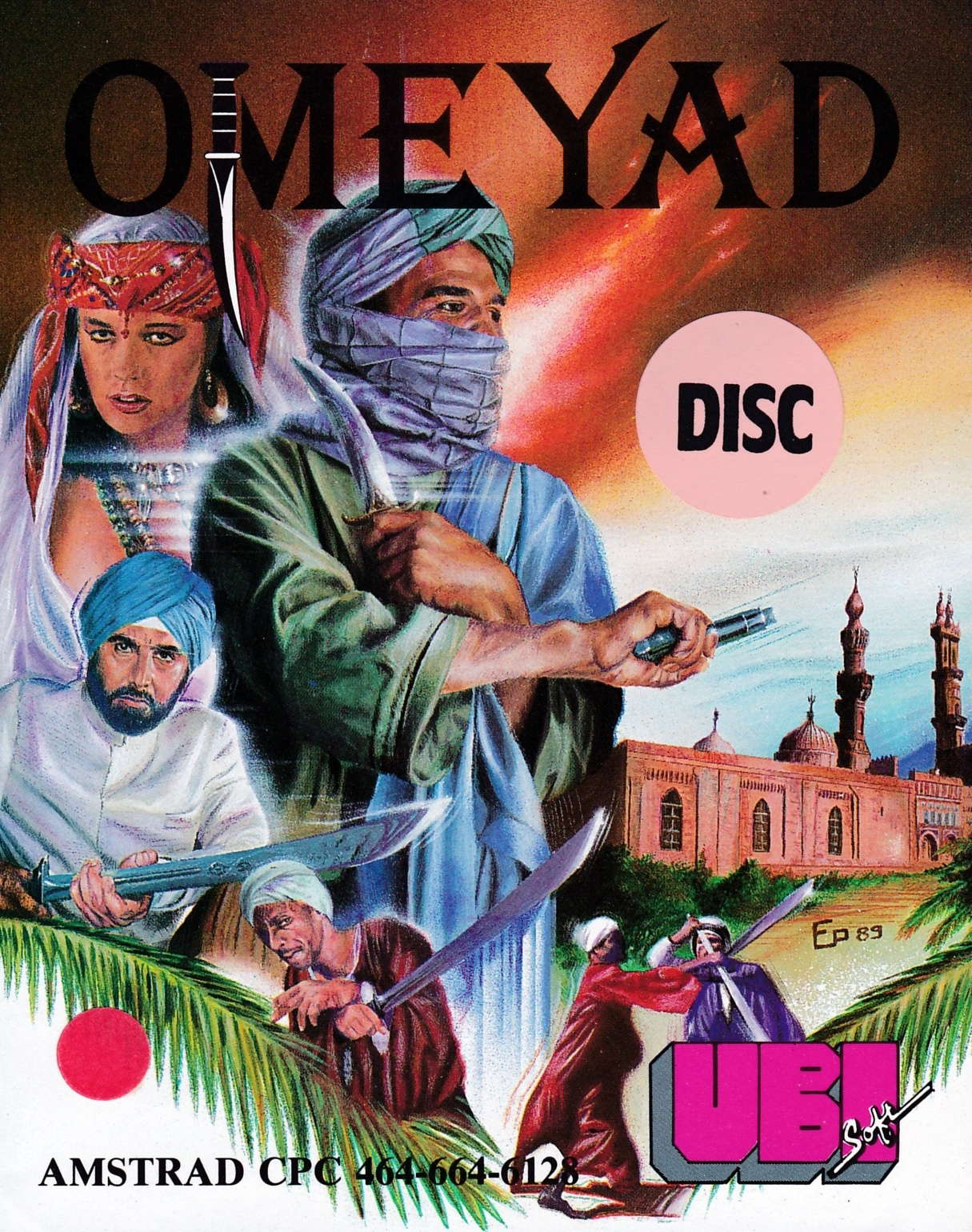 cover of the Amstrad CPC game Omeyad  by GameBase CPC