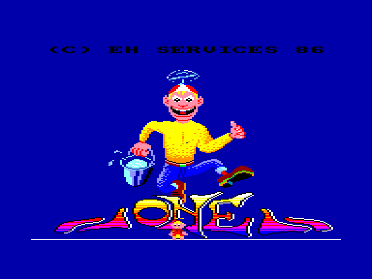 screenshot of the Amstrad CPC game One by GameBase CPC