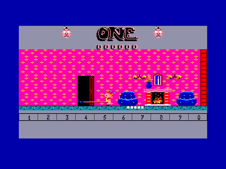 screenshot of the Amstrad CPC game One by GameBase CPC