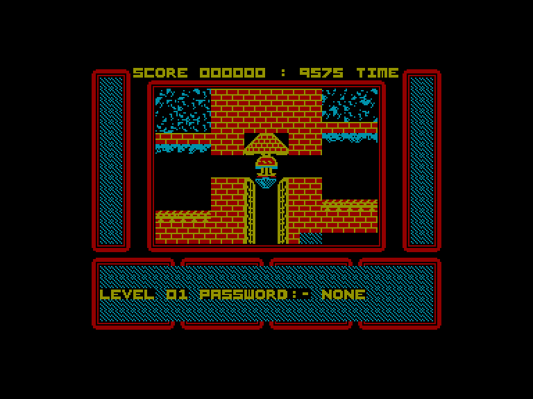 screenshot of the Amstrad CPC game One man and his droid by GameBase CPC