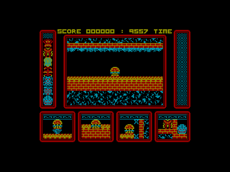 screenshot of the Amstrad CPC game One man and his droid by GameBase CPC