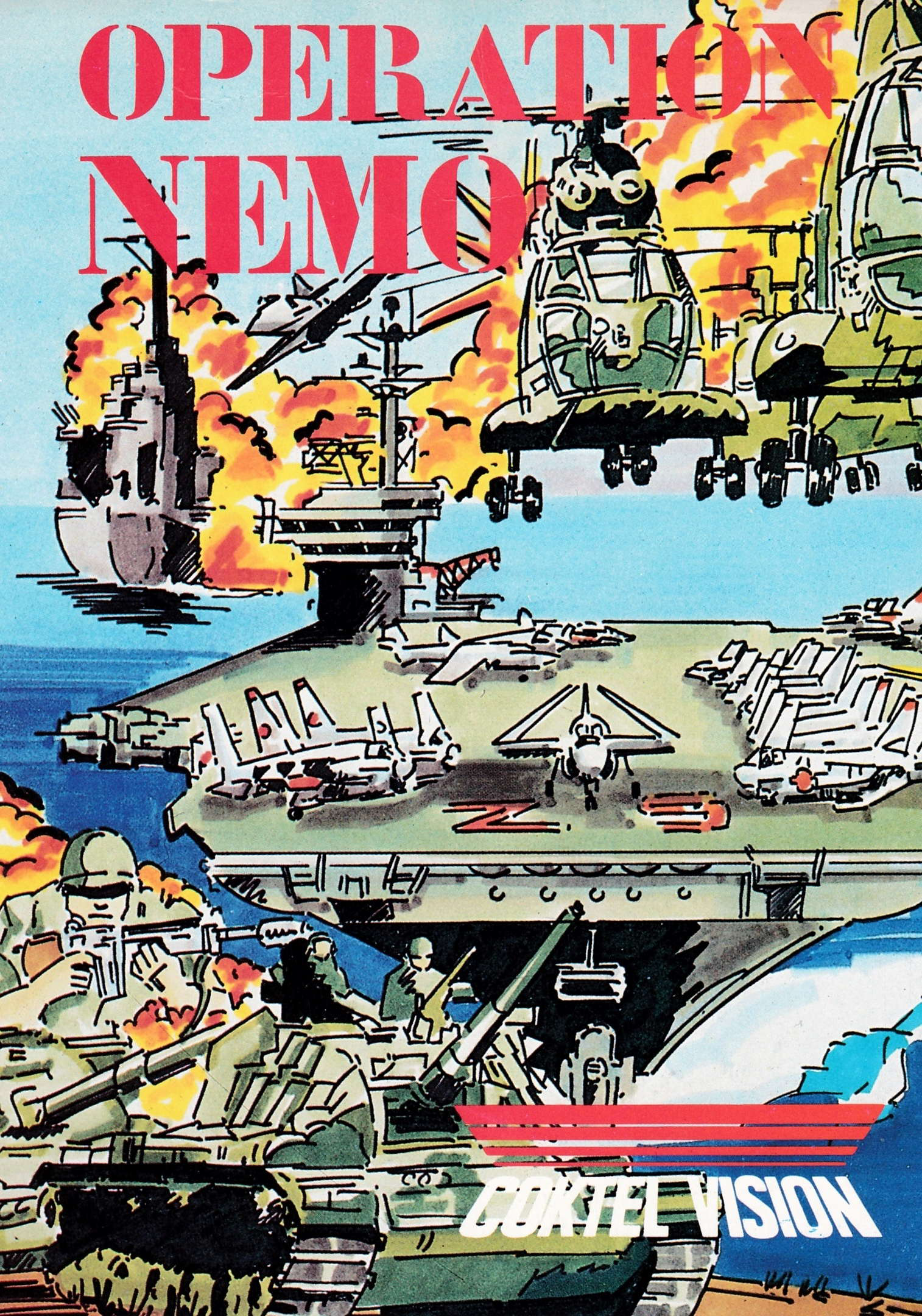 cover of the Amstrad CPC game Operation Nemo  by GameBase CPC