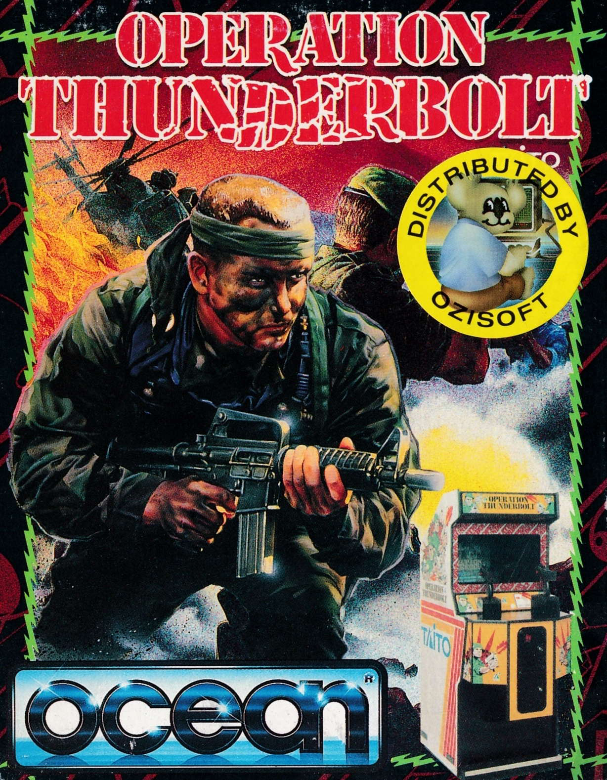 cover of the Amstrad CPC game Operation Thunderbolt  by GameBase CPC