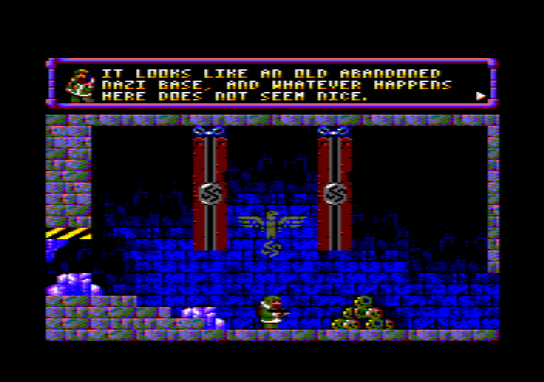 screenshot of the Amstrad CPC game Operation Alexandra by GameBase CPC