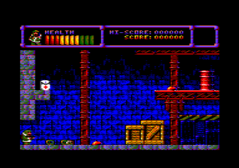 screenshot of the Amstrad CPC game Operation Alexandra by GameBase CPC