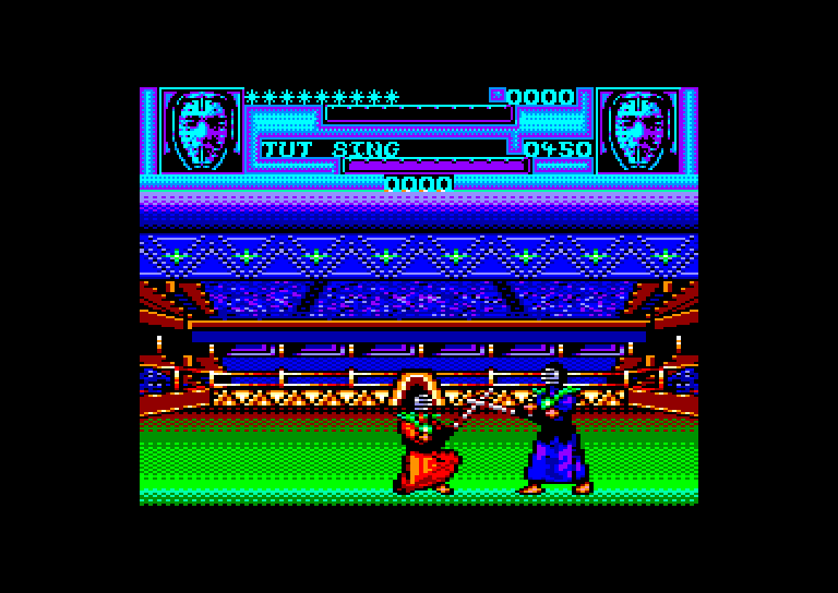 screenshot of the Amstrad CPC game Oriental Games by GameBase CPC