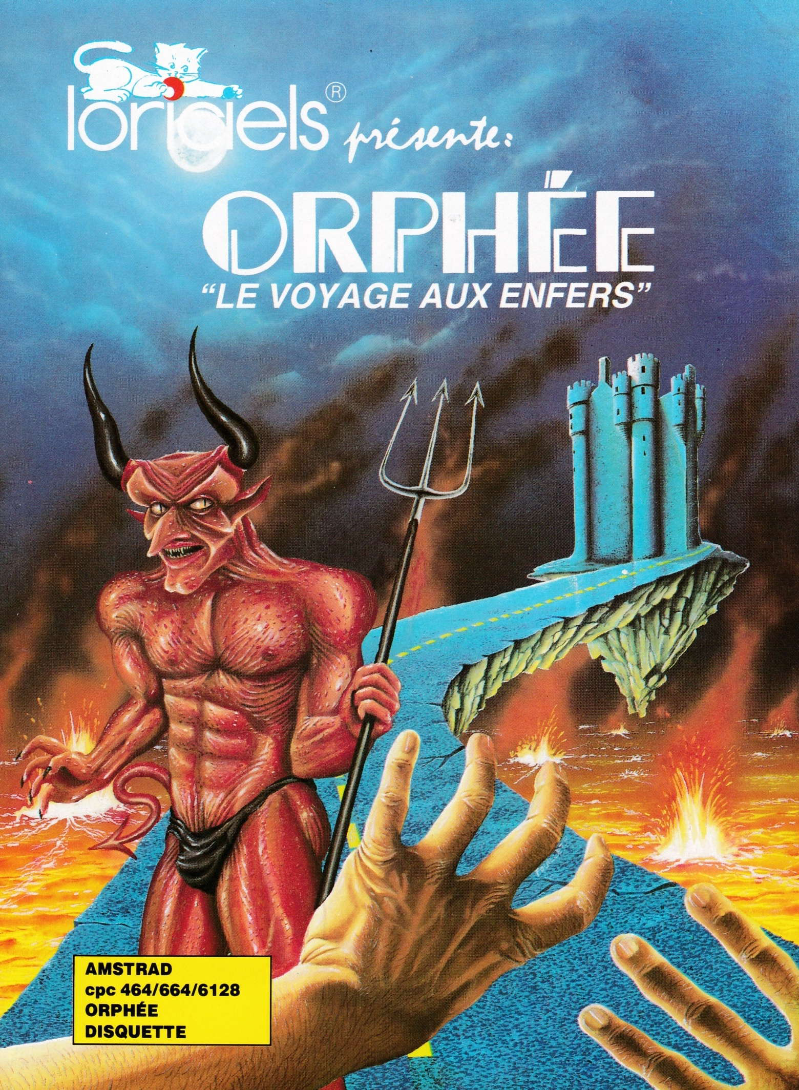 screenshot of the Amstrad CPC game Orphee by GameBase CPC