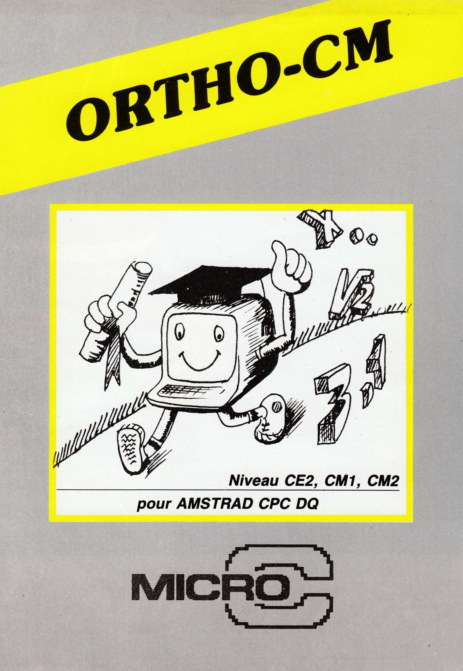 screenshot of the Amstrad CPC game Ortho CM by GameBase CPC