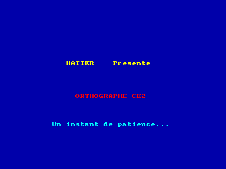 screenshot of the Amstrad CPC game 1789