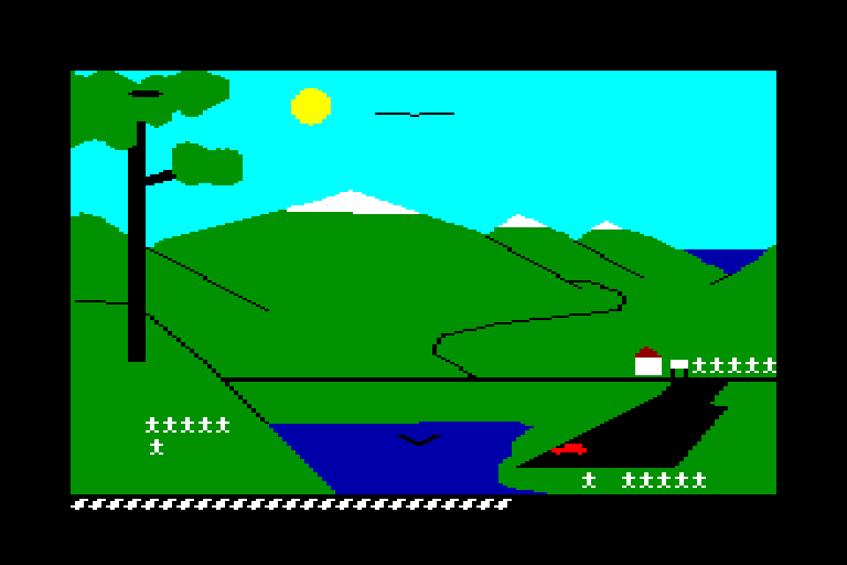 screenshot of the Amstrad CPC game Osprey ! by GameBase CPC