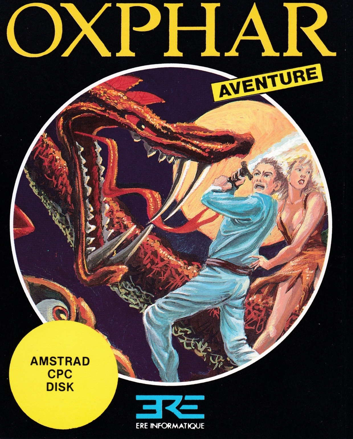 screenshot of the Amstrad CPC game Oxphar by GameBase CPC