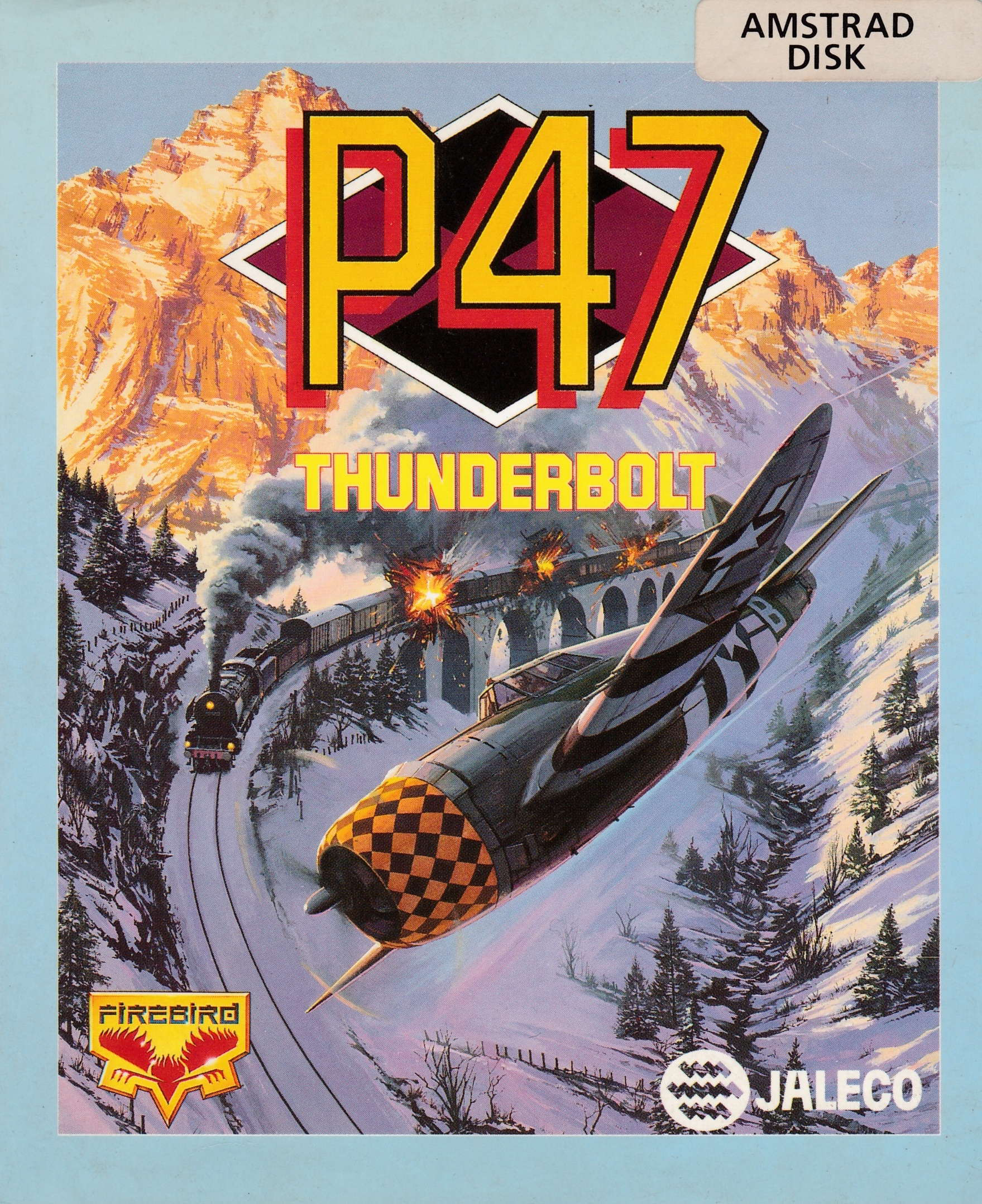 cover of the Amstrad CPC game P47 Thunderbolt  by GameBase CPC