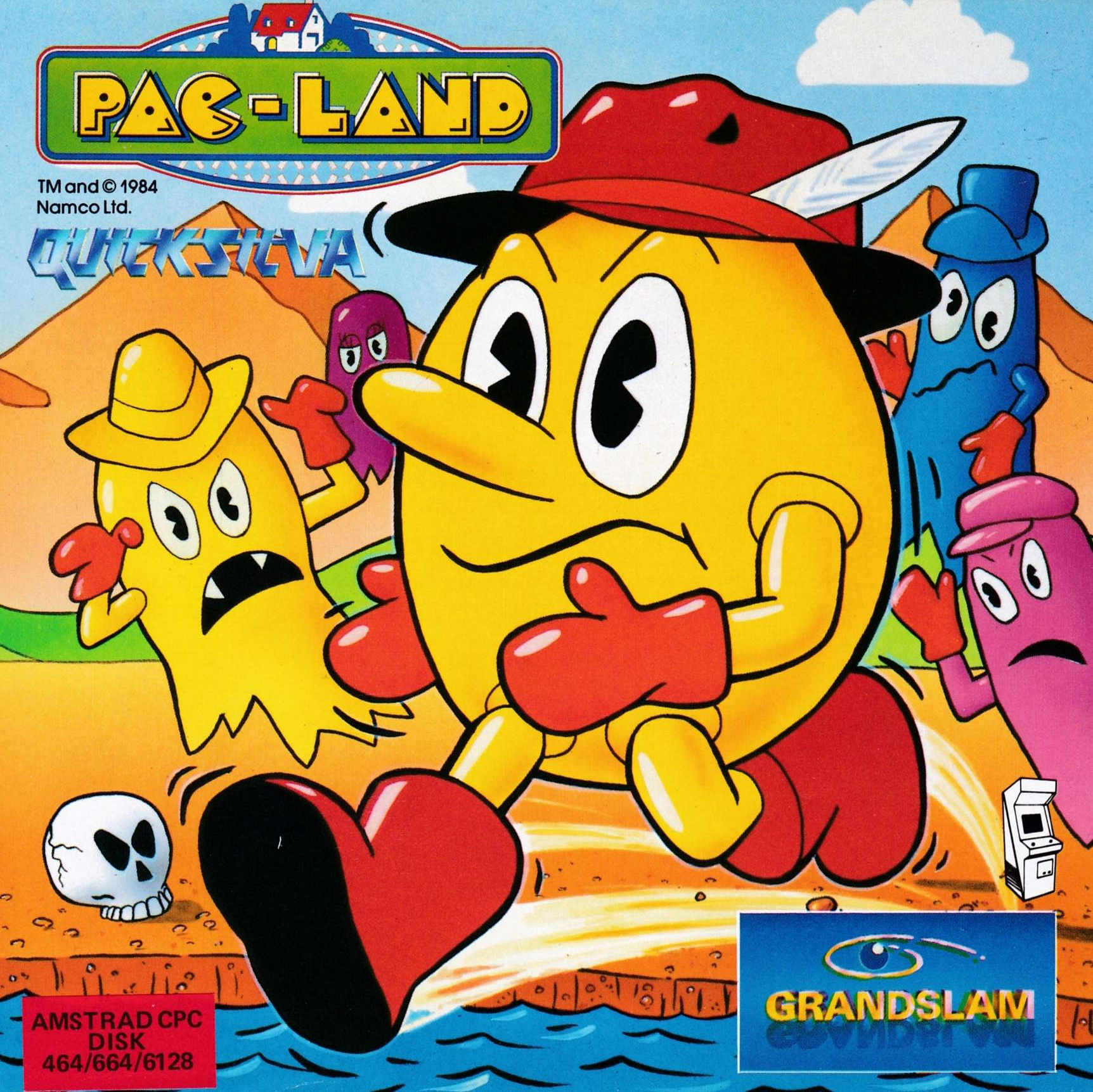 cover of the Amstrad CPC game Pac-Land  by GameBase CPC