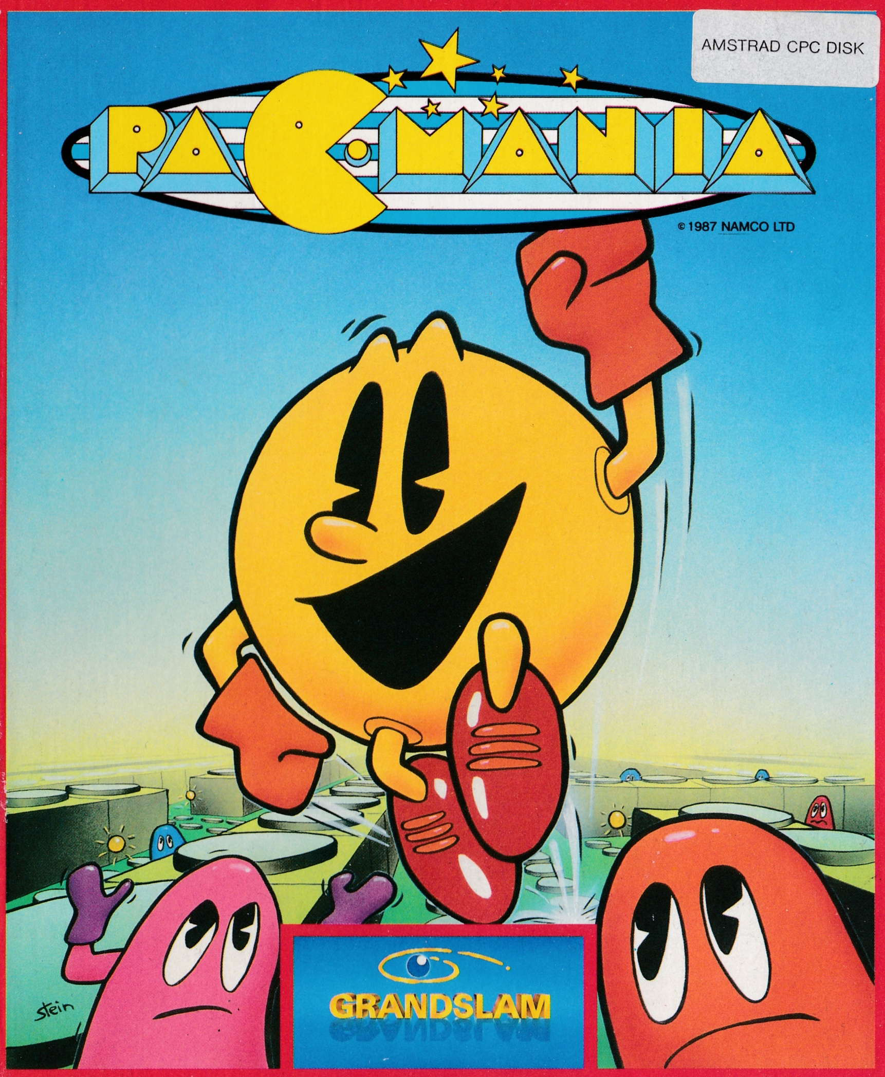 cover of the Amstrad CPC game Pac-Mania  by GameBase CPC