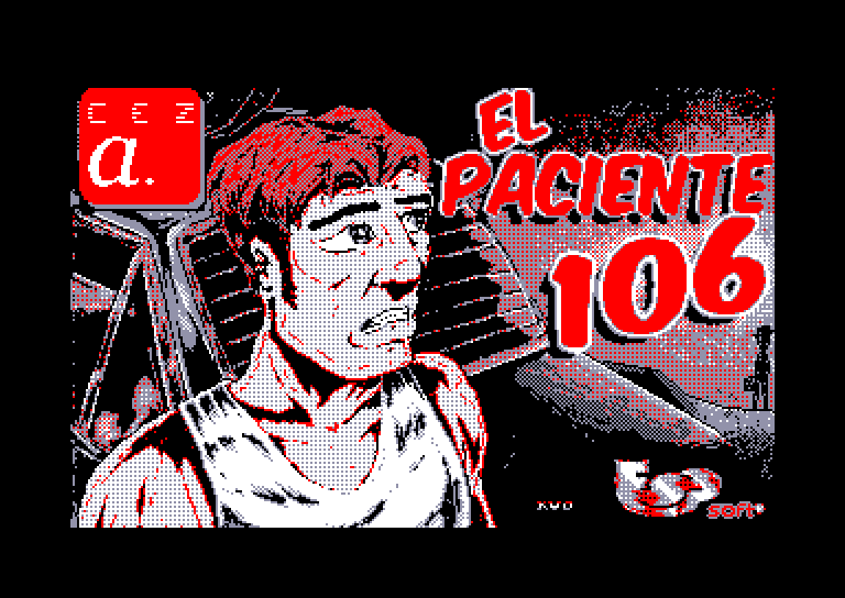 screenshot of the Amstrad CPC game Paciente 106 (el) by GameBase CPC