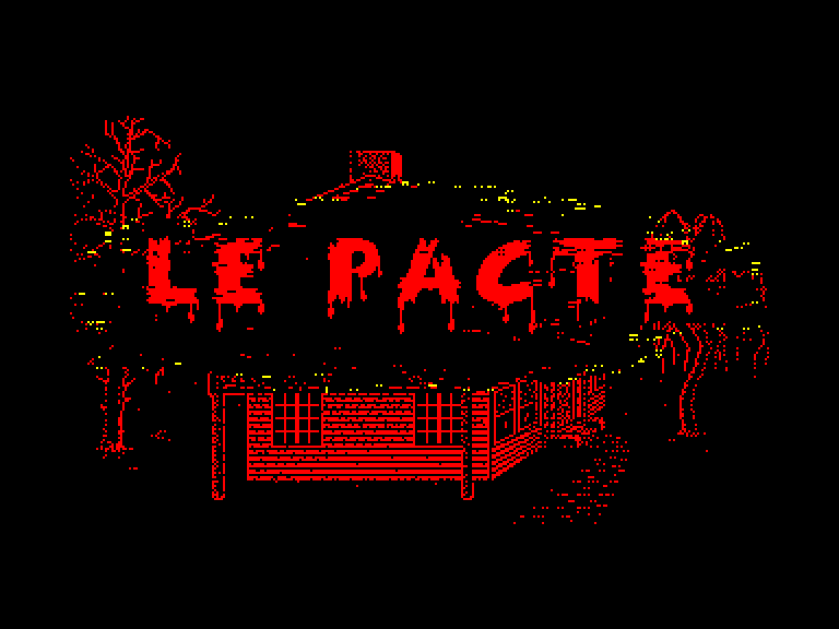 screenshot of the Amstrad CPC game Pacte (le) by GameBase CPC