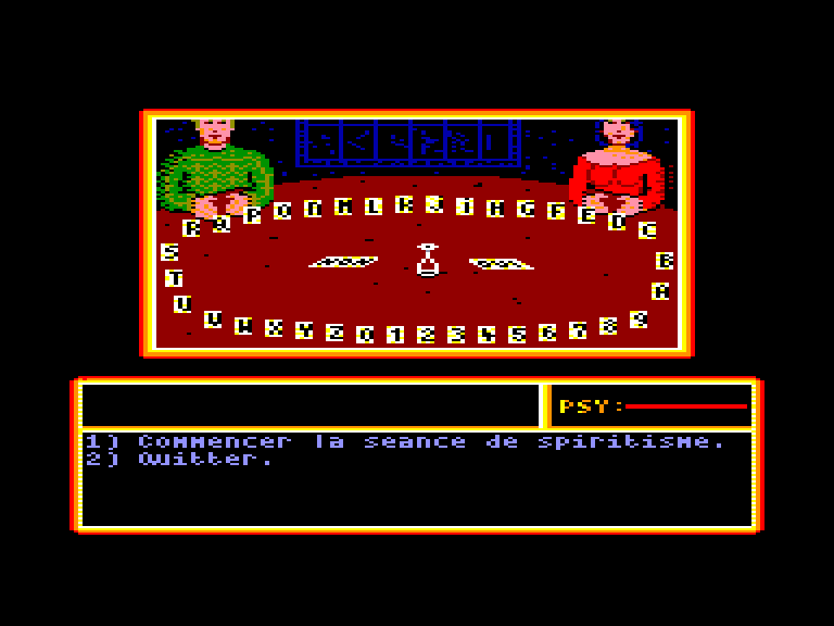 screenshot of the Amstrad CPC game Pacte (le) by GameBase CPC