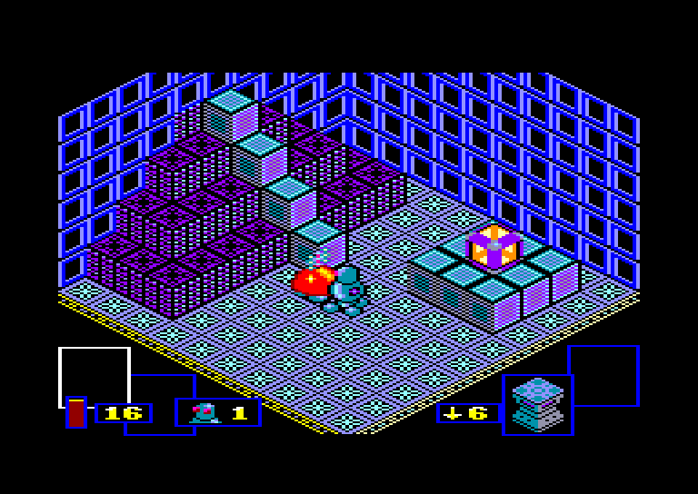 screenshot of the Amstrad CPC game Palitron by GameBase CPC