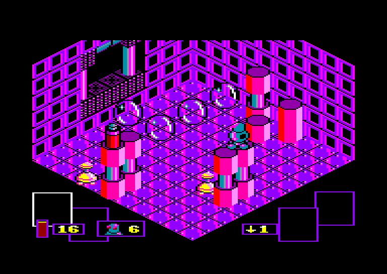 screenshot of the Amstrad CPC game Palitron by GameBase CPC