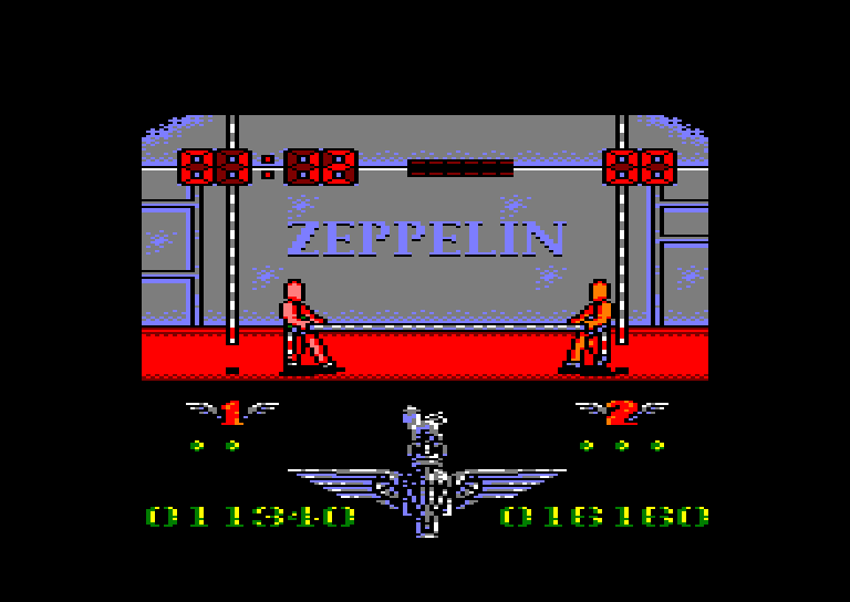 screenshot of the Amstrad CPC game Para Academy by GameBase CPC