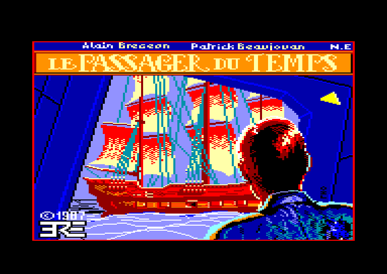 screenshot of the Amstrad CPC game Passager du Temps (le) by GameBase CPC