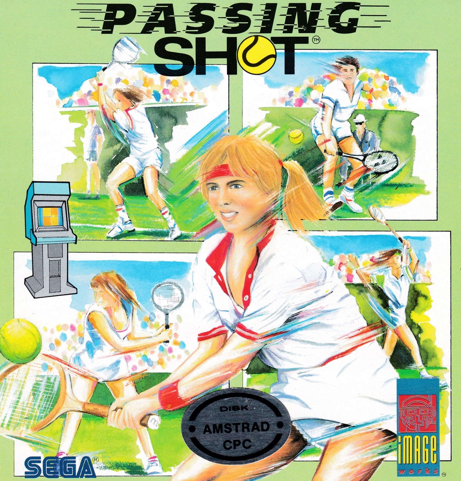 cover of the Amstrad CPC game Passing Shot  by GameBase CPC