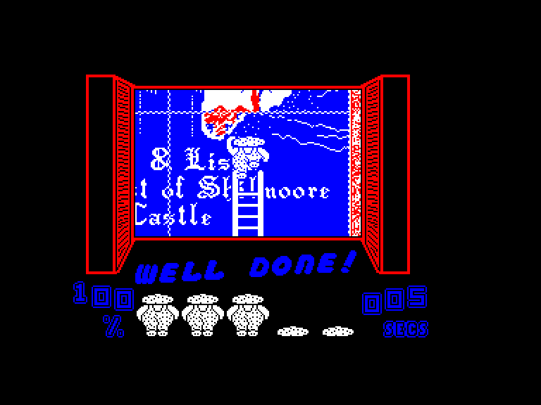 screenshot of the Amstrad CPC game Paste-Man Pat by GameBase CPC