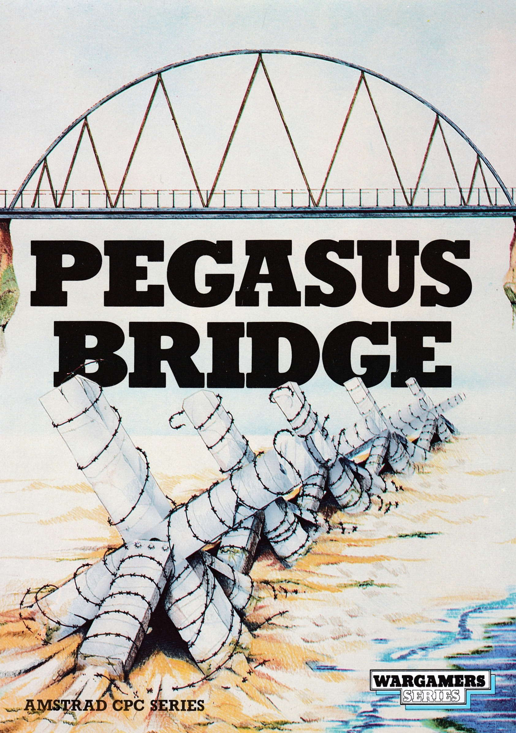 cover of the Amstrad CPC game Pegasus Bridge  by GameBase CPC