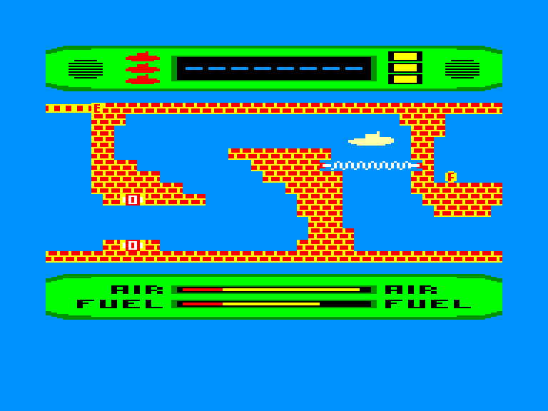 screenshot of the Amstrad CPC game Periscope up by GameBase CPC