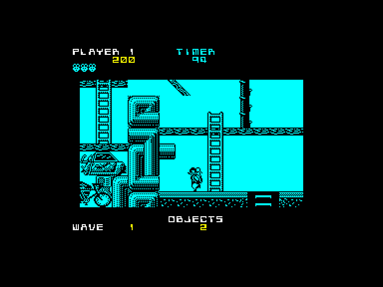 screenshot of the Amstrad CPC game Peter pack rat by GameBase CPC