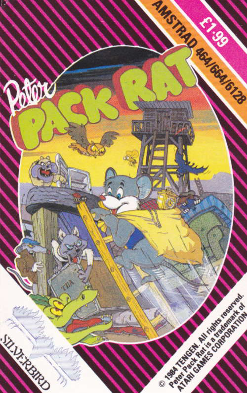 cover of the Amstrad CPC game Peter Pack Rat  by GameBase CPC