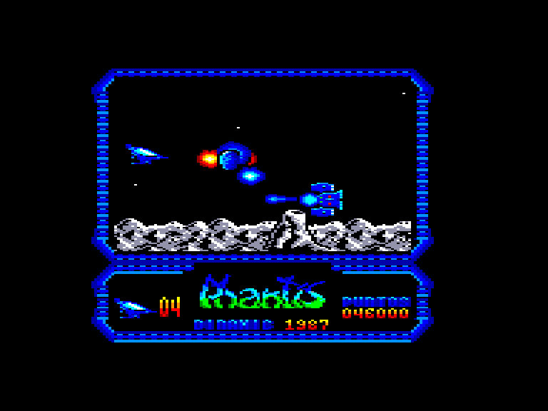 screenshot of the Amstrad CPC game Game Over II by GameBase CPC