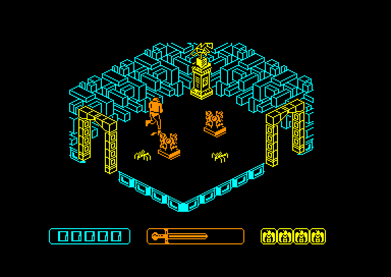 screenshot of the Amstrad CPC game Phantom club by GameBase CPC