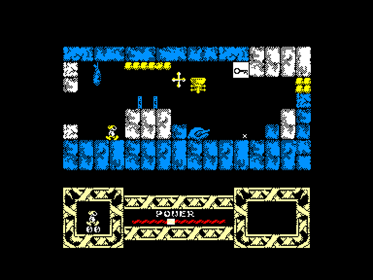 screenshot of the Amstrad CPC game Phantomas 2 by GameBase CPC