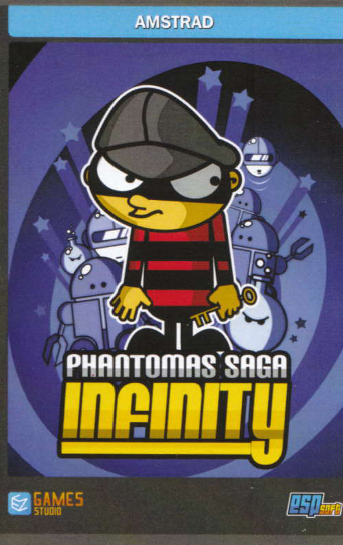 cover of the Amstrad CPC game Phantomas Saga - Infinity  by GameBase CPC