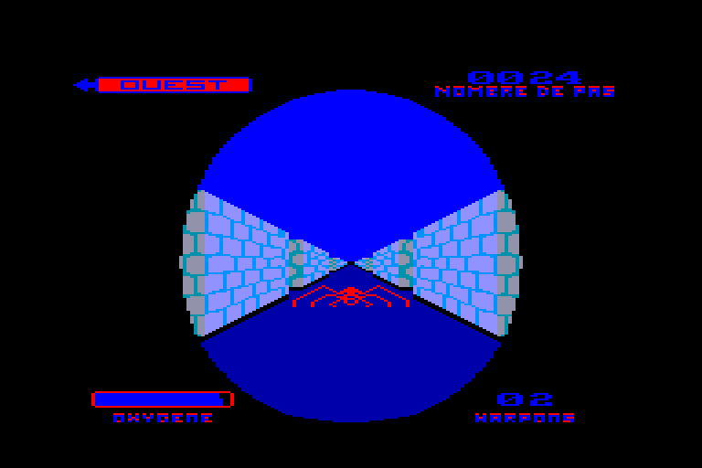 screenshot of the Amstrad CPC game Pharaon by GameBase CPC