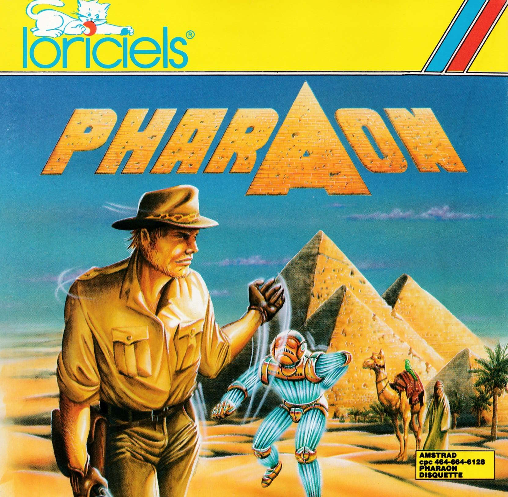 cover of the Amstrad CPC game Pharaon  by GameBase CPC