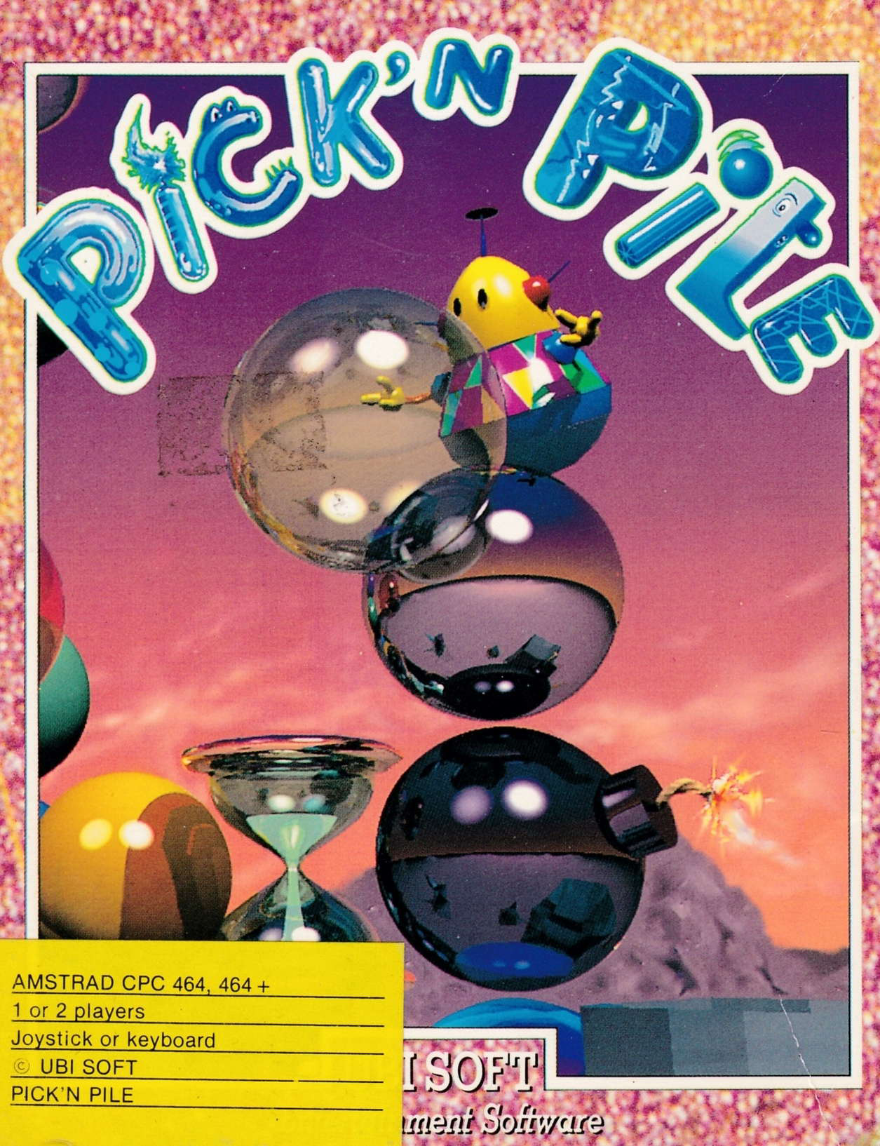 cover of the Amstrad CPC game Pick 'n Pile  by GameBase CPC