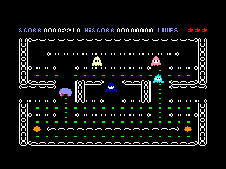 screenshot of the Amstrad CPC game Munch-It by GameBase CPC