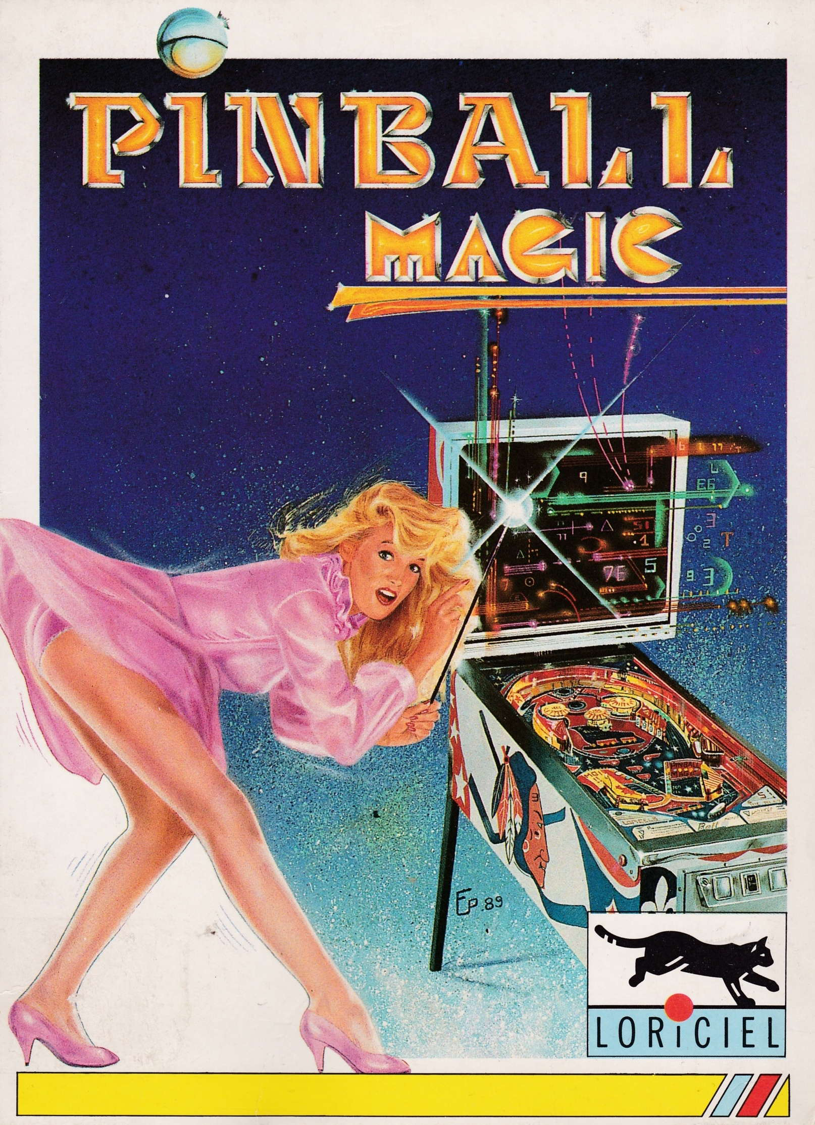cover of the Amstrad CPC game Pinball Magic  by GameBase CPC