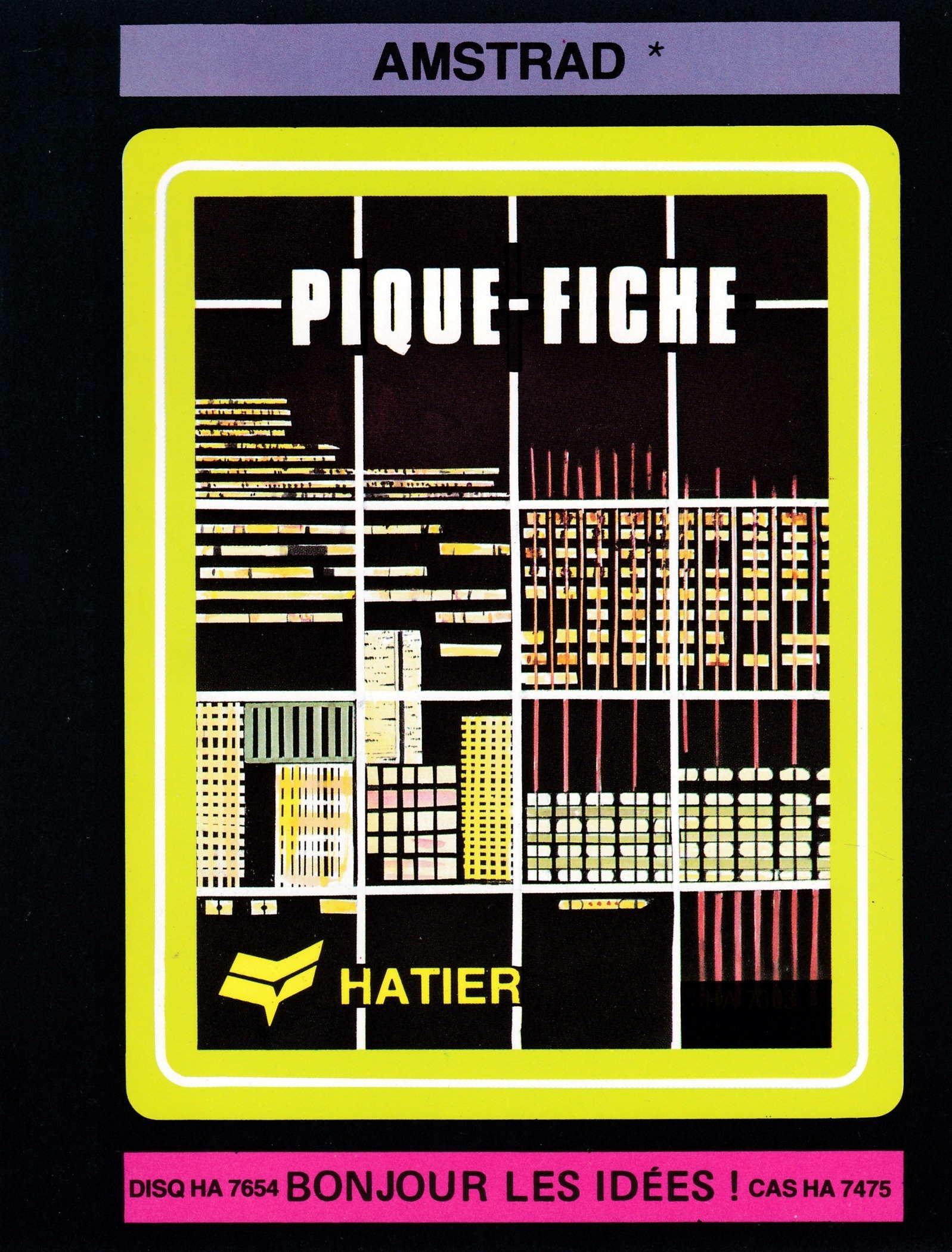 cover of the Amstrad CPC game Pique-Fiche  by GameBase CPC