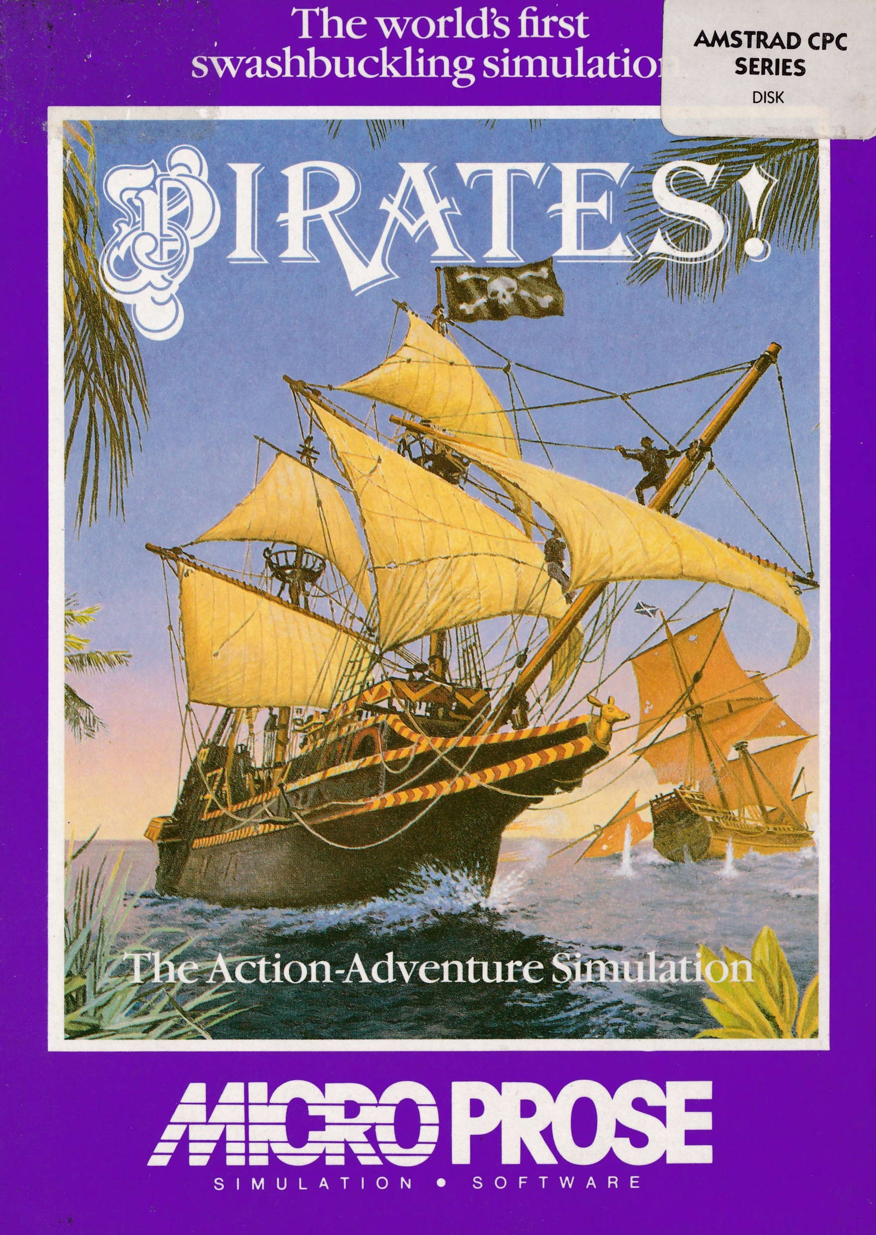 cover of the Amstrad CPC game Pirates !  by GameBase CPC