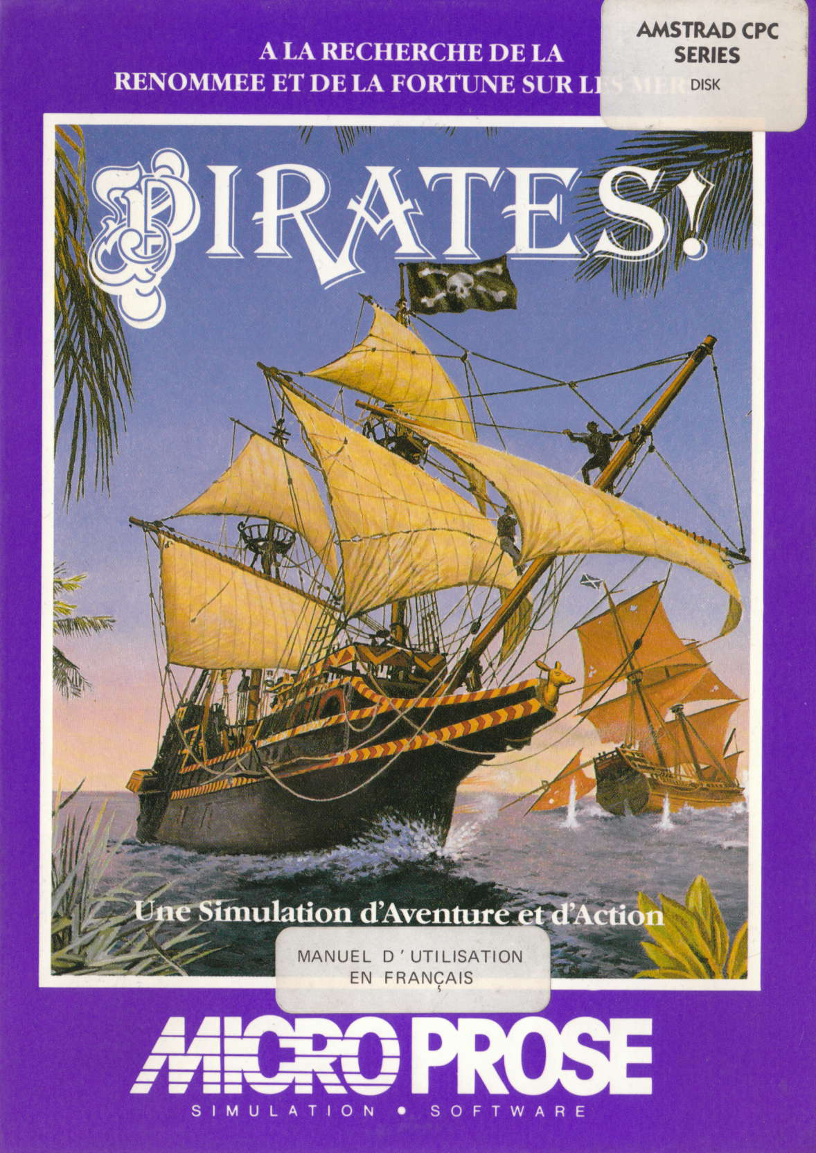 cover of the Amstrad CPC game Pirates !  by GameBase CPC