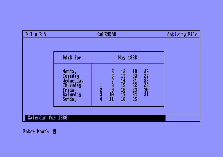 screenshot of the Amstrad CPC game Plan It by GameBase CPC