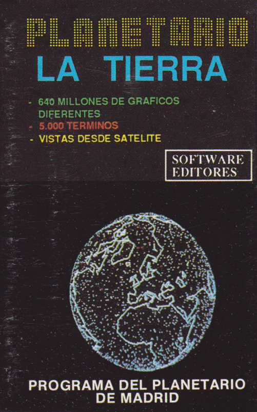 cover of the Amstrad CPC game Planetario - La Tierra  by GameBase CPC